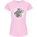Nordic Man With Beard Funny Viking Womens Petite Cut T-Shirt Light Pink