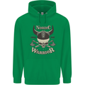 Nordic Warrior Viking Skull Childrens Kids Hoodie Irish Green