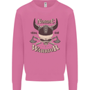 Nordic Warrior Viking Skull Mens Sweatshirt Jumper Azalea