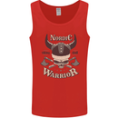 Nordic Warrior Viking Skull Mens Vest Tank Top Red
