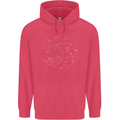 North Constellations Stars Space Childrens Kids Hoodie Heliconia