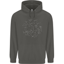 North Constellations Stars Space Childrens Kids Hoodie Storm Grey