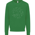 North Constellations Stars Space Kids Sweatshirt Jumper Irish Green