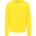 North Constellations Stars Space Kids Sweatshirt Jumper Yellow