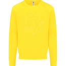 North Constellations Stars Space Kids Sweatshirt Jumper Yellow