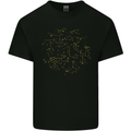 North Constellations Stars Space Kids T-Shirt Childrens Black