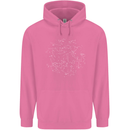 North Constellations Stars Space Mens 80% Cotton Hoodie Azelea