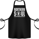 Northern Soul Keep the Faith Cotton Apron 100% Organic Black