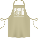 Northern Soul Keep the Faith Cotton Apron 100% Organic Khaki