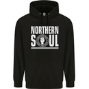Northern Soul Keep the Faith Mens 80% Cotton Hoodie Black