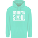 Northern Soul Keep the Faith Mens 80% Cotton Hoodie Peppermint