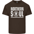 Northern Soul Keep the Faith Mens Cotton T-Shirt Tee Top Dark Chocolate