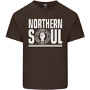 Northern Soul Keep the Faith Mens Cotton T-Shirt Tee Top Dark Chocolate