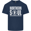 Northern Soul Keep the Faith Mens Cotton T-Shirt Tee Top Navy Blue