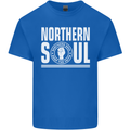 Northern Soul Keep the Faith Mens Cotton T-Shirt Tee Top Royal Blue