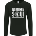 Northern Soul Keep the Faith Mens Long Sleeve T-Shirt Black