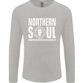 Northern Soul Keep the Faith Mens Long Sleeve T-Shirt Sports Grey