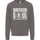 Northern Soul Keep the Faith Mens Sweatshirt Jumper Charcoal