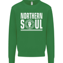 Northern Soul Keep the Faith Mens Sweatshirt Jumper Irish Green