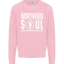 Northern Soul Keep the Faith Mens Sweatshirt Jumper Light Pink