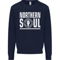Northern Soul Keep the Faith Mens Sweatshirt Jumper Navy Blue