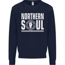 Northern Soul Keep the Faith Mens Sweatshirt Jumper Navy Blue