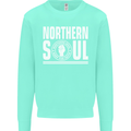 Northern Soul Keep the Faith Mens Sweatshirt Jumper Peppermint