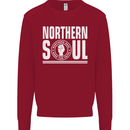 Northern Soul Keep the Faith Mens Sweatshirt Jumper Red