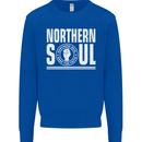 Northern Soul Keep the Faith Mens Sweatshirt Jumper Royal Blue