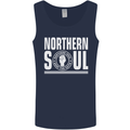 Northern Soul Keep the Faith Mens Vest Tank Top Navy Blue