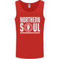 Northern Soul Keep the Faith Mens Vest Tank Top Red