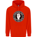 Northern Soul Keeping the Faith Childrens Kids Hoodie Bright Red