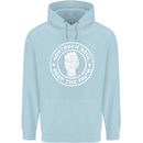 Northern Soul Keeping the Faith Childrens Kids Hoodie Light Blue