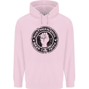 Northern Soul Keeping the Faith Childrens Kids Hoodie Light Pink
