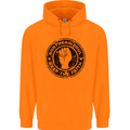 Northern Soul Keeping the Faith Childrens Kids Hoodie Orange