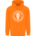 Northern Soul Keeping the Faith Childrens Kids Hoodie Orange