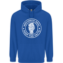 Northern Soul Keeping the Faith Childrens Kids Hoodie Royal Blue