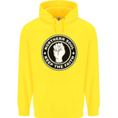Northern Soul Keeping the Faith Childrens Kids Hoodie Yellow