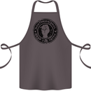 Northern Soul Keeping the Faith Cotton Apron 100% Organic Dark Grey