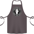 Northern Soul Keeping the Faith Cotton Apron 100% Organic Dark Grey