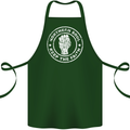 Northern Soul Keeping the Faith Cotton Apron 100% Organic Forest Green