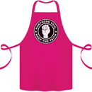 Northern Soul Keeping the Faith Cotton Apron 100% Organic Pink