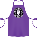 Northern Soul Keeping the Faith Cotton Apron 100% Organic Purple