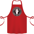 Northern Soul Keeping the Faith Cotton Apron 100% Organic Red