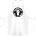 Northern Soul Keeping the Faith Cotton Apron 100% Organic White