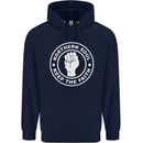 Northern Soul Keeping the Faith Dancing Childrens Kids Hoodie Navy Blue