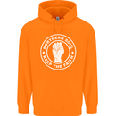 Northern Soul Keeping the Faith Dancing Childrens Kids Hoodie Orange