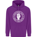 Northern Soul Keeping the Faith Dancing Childrens Kids Hoodie Purple