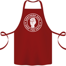 Northern Soul Keeping the Faith Dancing Cotton Apron 100% Organic Maroon