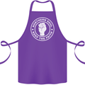Northern Soul Keeping the Faith Dancing Cotton Apron 100% Organic Purple